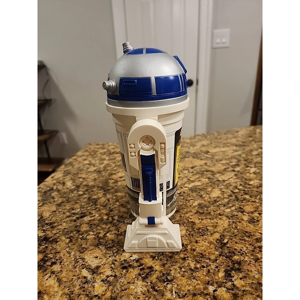 Star Wars R2-D2 Episode 1 Pizza Hut Taco Bell KFC Promotional Drink Cup & Topper